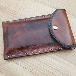 NEW ! Custom leather case.